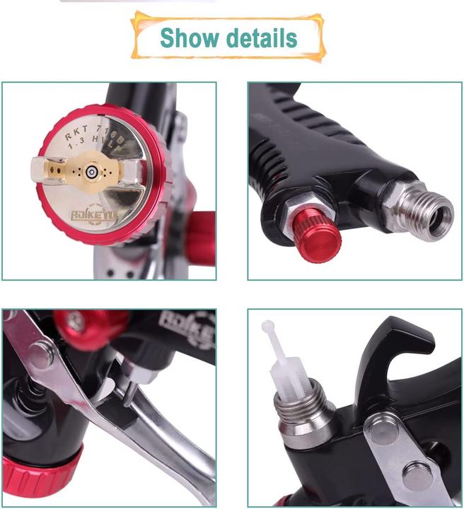 Image du produit Roiiketu Pistolet à peinture