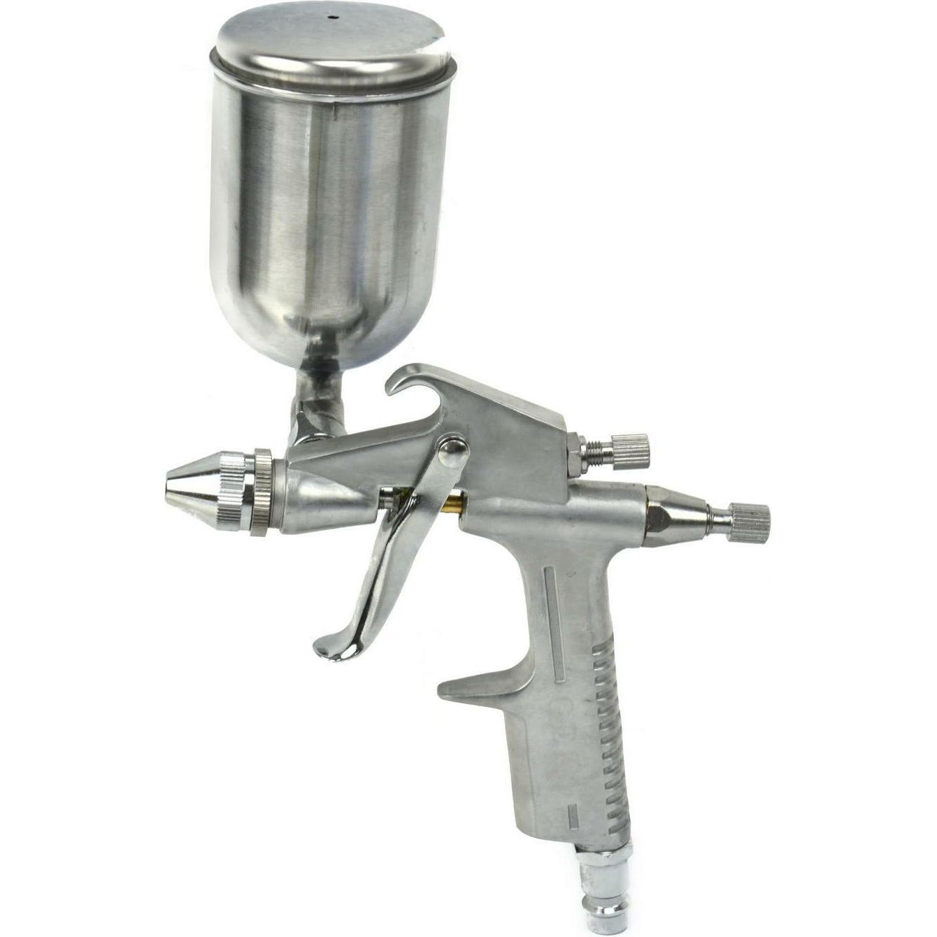 GEKO, Farbsprühsystem, Mini-Spritzpistole Alu-Behälter 125ml, 4 bar