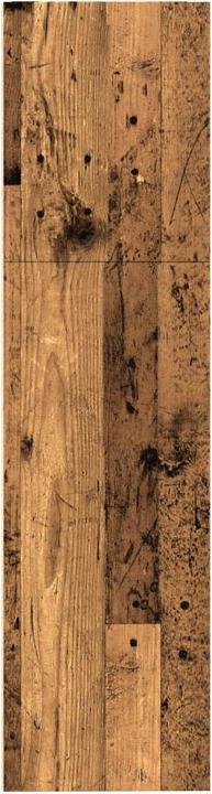 Actual product image vidaXL Bücherregal Regal Standregal Büroregal Aufbewahrungsregal Altholz-Optik (80 x 30 x 114 cm)