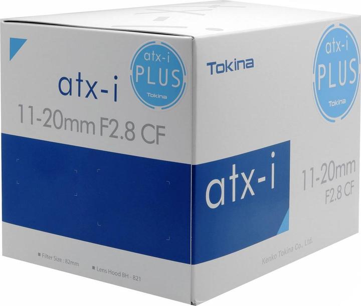 Image du produit Tokina atx-i 11-20mm f/2.8 Plus Nikon F (Nikon F, APS-C / DX)