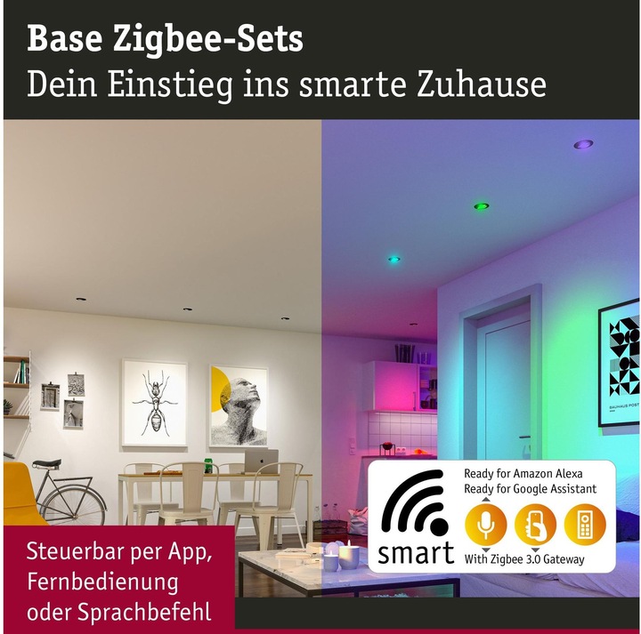 Produktbild Paulmann Einbauleuchte Base Set (420 lm)