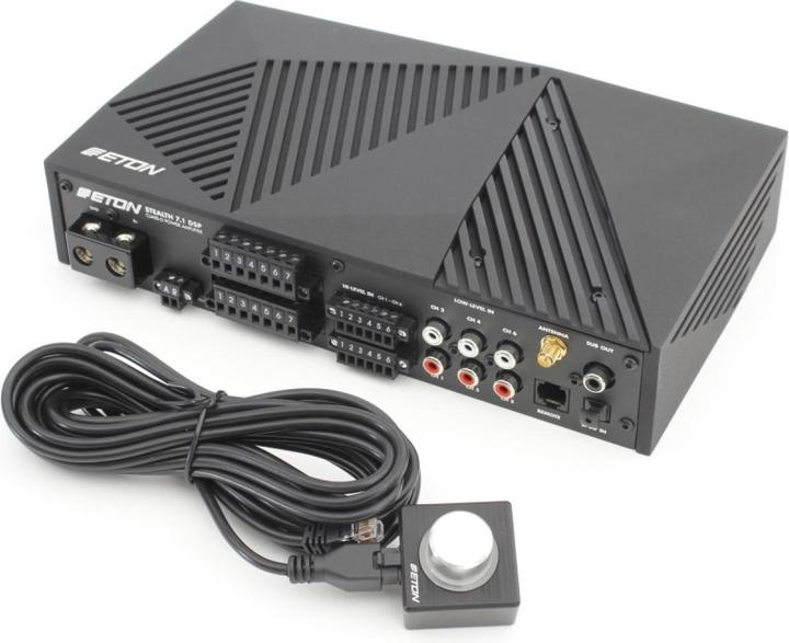 Actual product image ETON Stealth 7.1 DSP - autoversterker 7-kanaals met DSP en sub-out