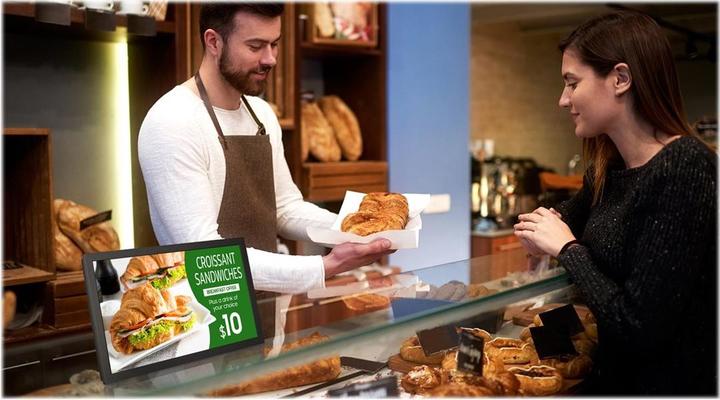 Actual product image Samsung Touch Display QB13R-T (1920 x 1080 pixels, 13")