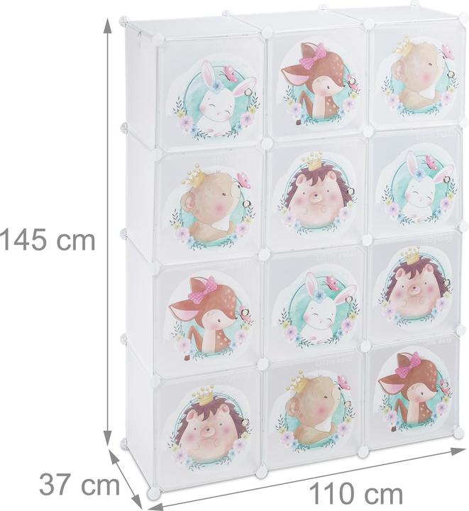 Produktbild Relaxdays Kindersteckregal