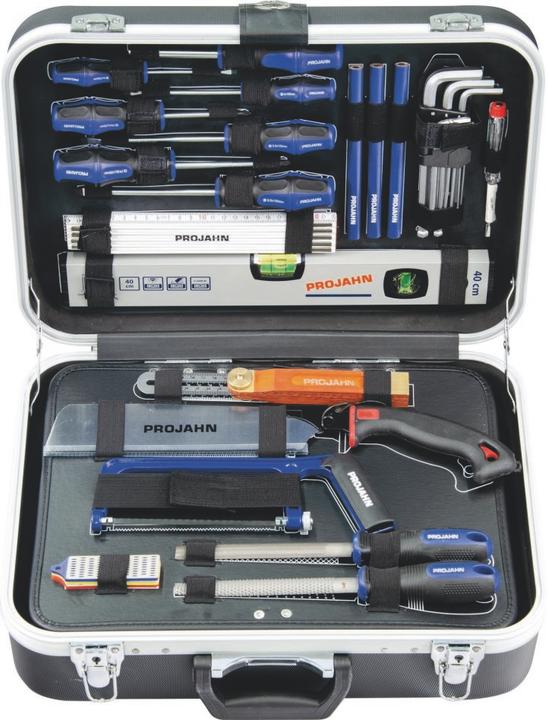 Immagine prodotto Projahn Cassetta degli attrezzi Proficraft SCHREINER con contenuto 92 parti 2 Schlässer 8684 (92 pezzi)