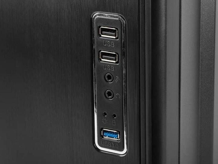 Productafbeelding Genesis PC-kast Armadillo G2 Zwart, Midi Tower, Voeding inbegrepen Nee (ATX, mATX, Mini-ITX)