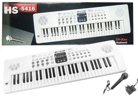 Actual product image Lean Toys E-Piano mit USB-Mikrofon