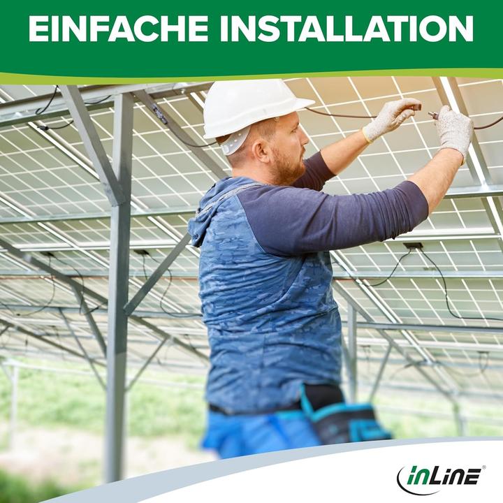 Image du produit InLine ® Solar Installationskabel Meterware H1Z2Z2-K 6mm² schwarz 50m
