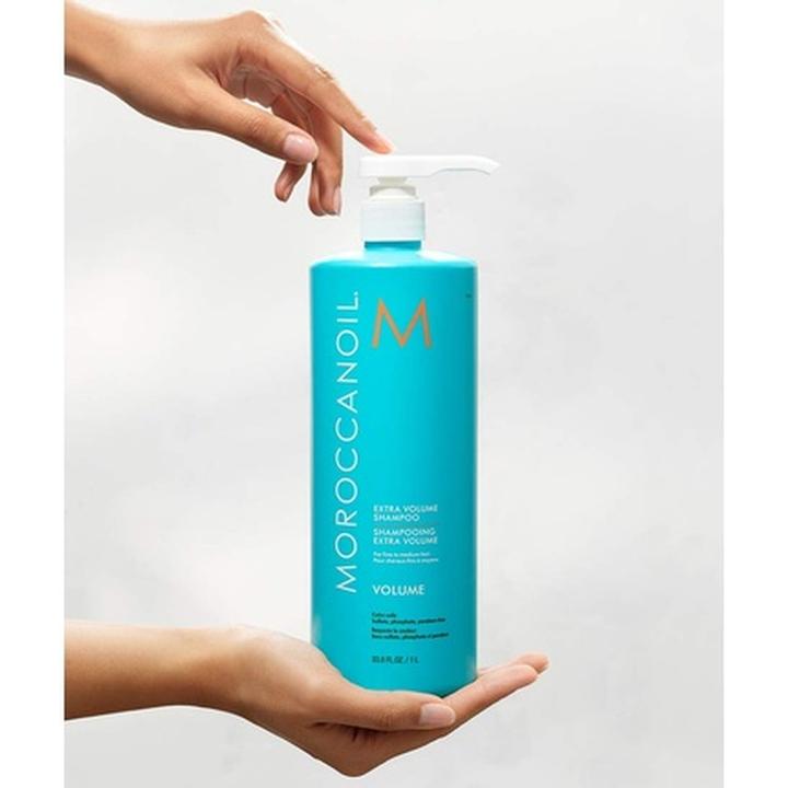 Produktbild Moroccanoil Extra Volume Shampoo 33.8 fl. oz. (1000 ml, Flüssiges Shampoo)