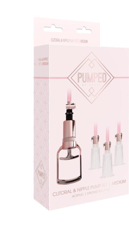 Image du produit Doc Johnson Ensemble de pompes pour clitoris et mamelons