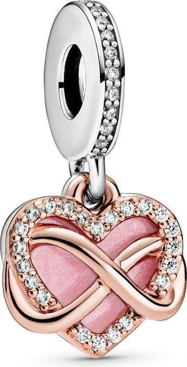Immagine prodotto Pandora Cuore infinito (Argento 925, Pandora placcato oro rosa 14ct)