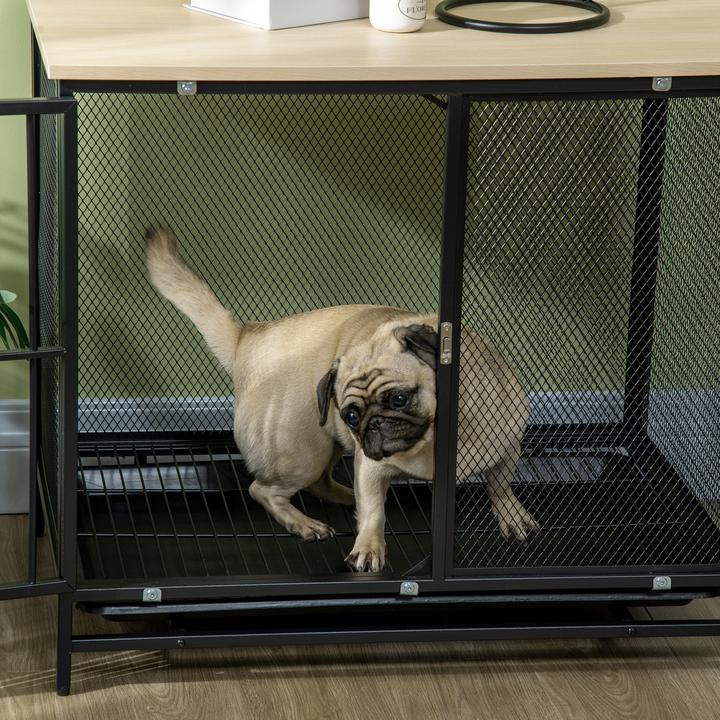 Actual product image PawHut Dog cage with table top (Dog house)