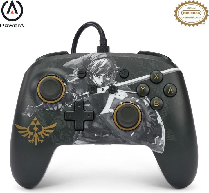 Actual product image PowerA Improved wired controller for Nintendo Switch - Battle-Ready Link (Switch)