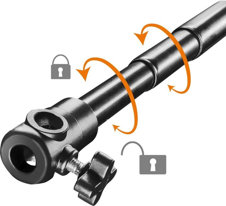 Image du produit Walimex Tige de fond de télescope (3 cm, 307 cm)