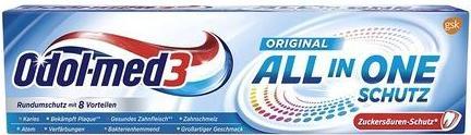 Produktbild Odol med 3 Med3 Zahncreme 75ml ALL-IN-ONE Schutz (75 ml)