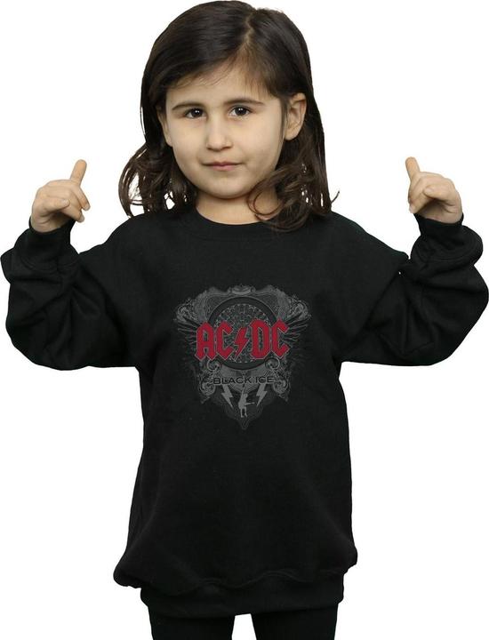 Produktbild AC/DC Black Ice With Red Sweatshirt Mädchen (140, 146)