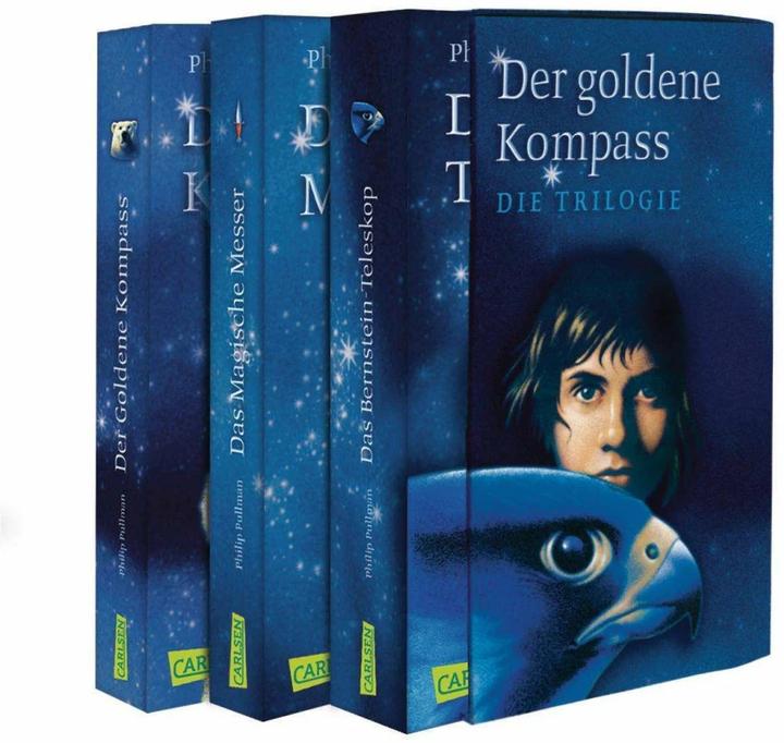 Actual product image Der Goldene Kompass. Die Trilogie (Philip Pullman, German)