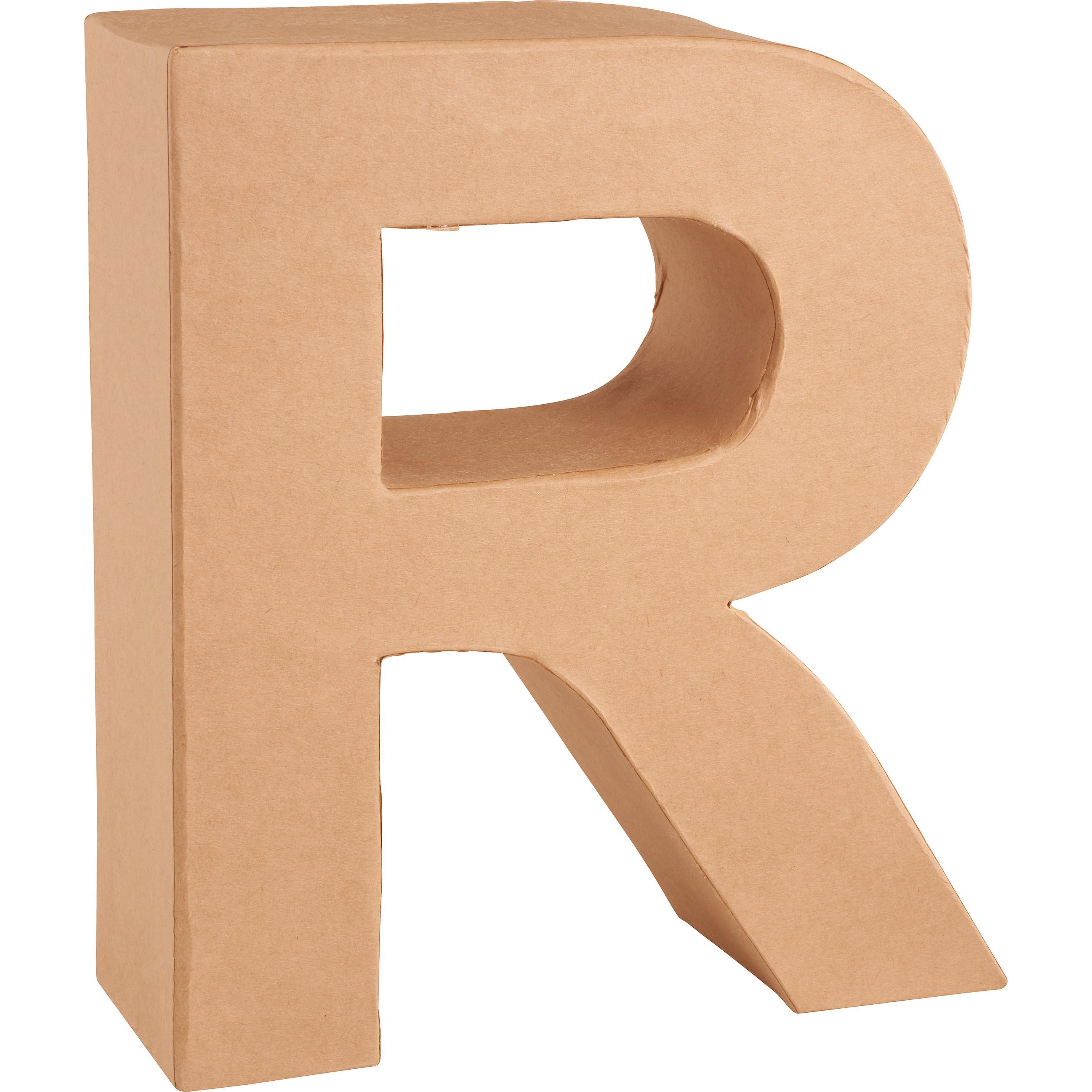 Knorr Prandell, Holzbuchstaben + Stoffbuchstaben, Papp-Buchstabe, ca. 17,5 x 5,5 cm
