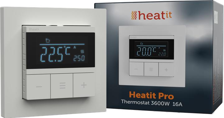 Produktbild Heatit Pro Thermostat (Weiss RAL 9003)