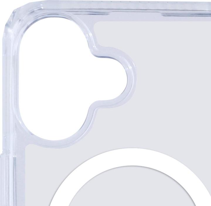 Actual product image SoSkild Apple iPhone 16 Defend Case Magnetic Ring Transparent (Apple iPhone 16)