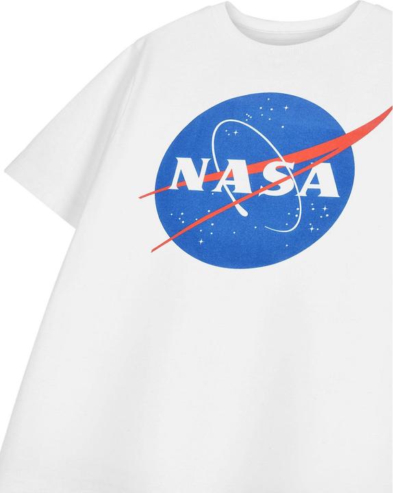 Immagine prodotto Nasa Classic Maglietta Logo Maniche Corte Bambini (158, 164)