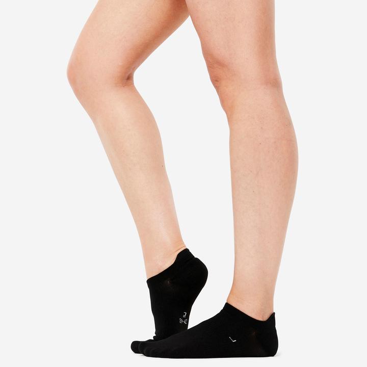 Immagine prodotto Domyos Calzini da donna in confezione da 3 pezzi - nero/bianco (39 - 42)