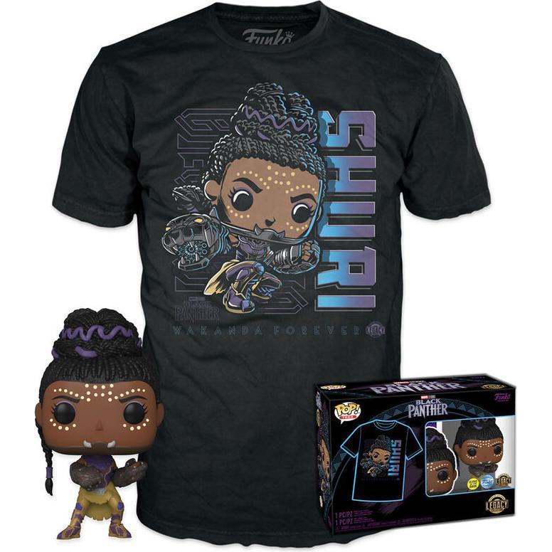 Funko Pop & Tee (L) Marvel Black Panther : Shuri