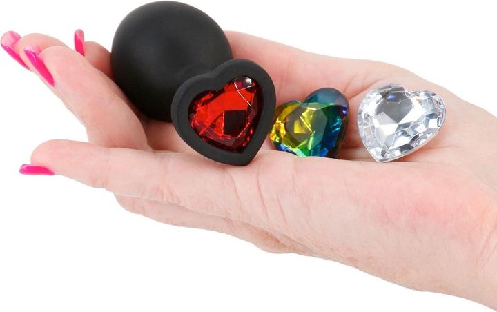 Actual product image NS Novelties Glams Xchange Heart Gem - Medium