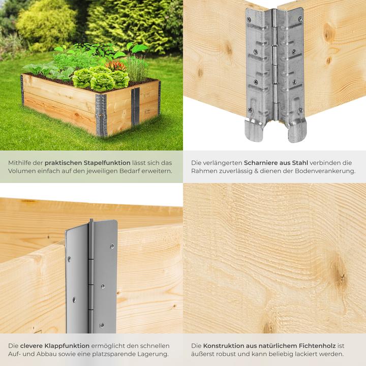 Image du produit tectake lit surélevé