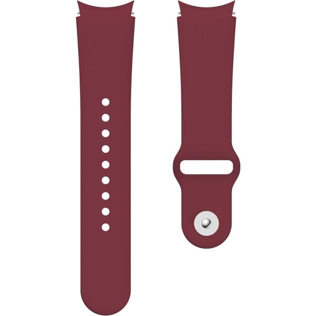 König Design Silikon Armband 20mm Uhrenarmband für Samsung Galaxy Watch 4 5 Classic Pro Loop (20 mm, Silikon, Galaxy wat...