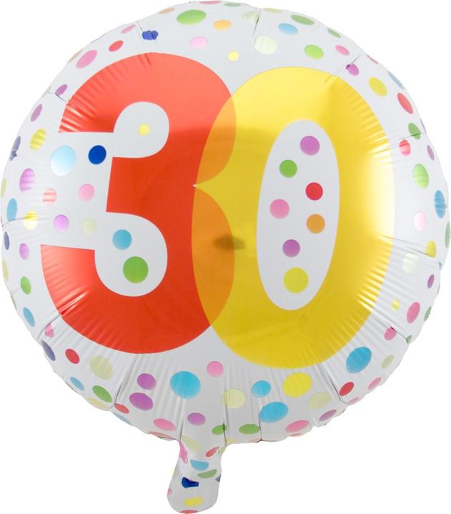 Actual product image Folat Foil balloon 30th birthday (1 x)