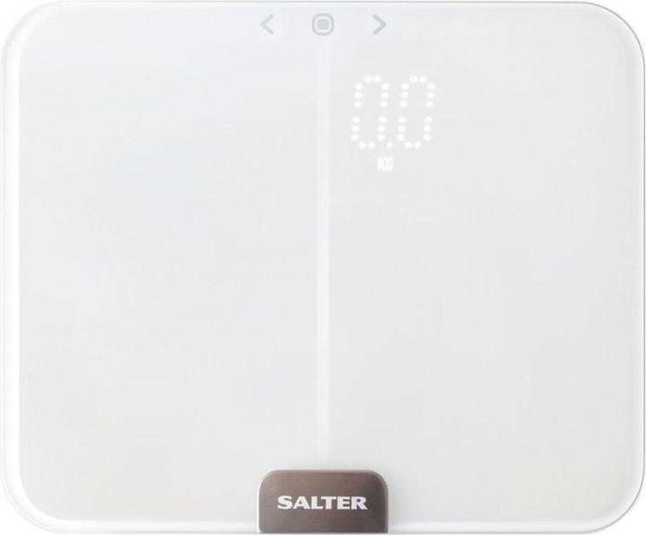 Actual product image Salter 9164 WH3RJLEU16 Ghost Compact Analyser Scale, White (180 kg)