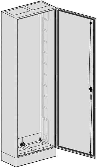 Produktbild ABN SP212 System-GehÃ¤use IP54 schutzis.550x1980mm