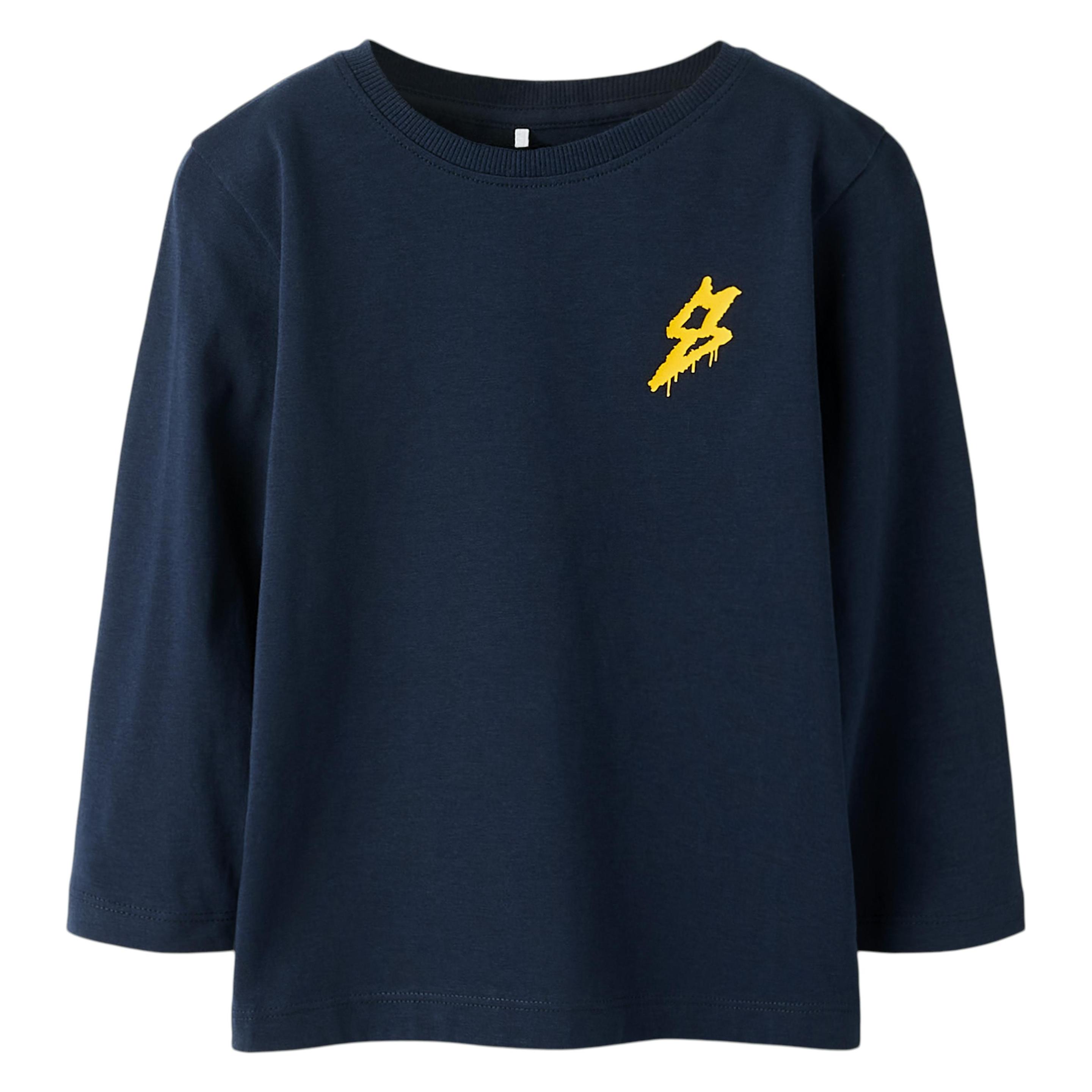 Vêtement Printemps été Basique Name It Nmmdusty Nreg Ls Top Box – Långärmade T-shirts Haut Manches Longues Garçon