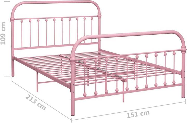 Image du produit vidaXL Bettgestell (140 x 200 cm)