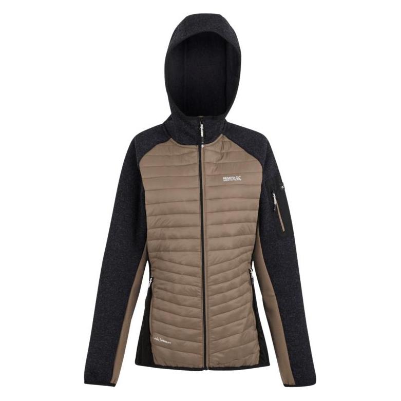 Regatta, Damen, Pullover, Newhill, Schwarz, Braun, (40)