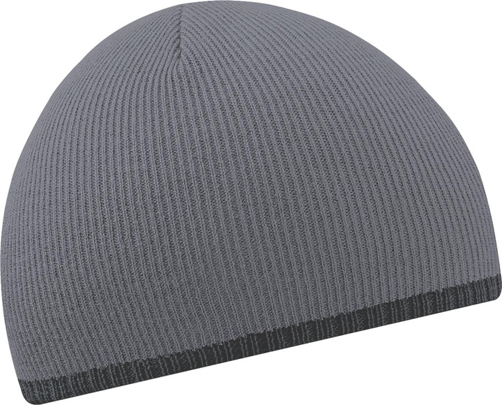 Produktbild Beechfield Beanie Mütze Strickmütze mit Kontrastrand (One Size)