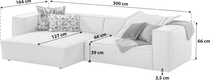 Produktbild W.Schillig 18050 Around The Block (Ecksofa)