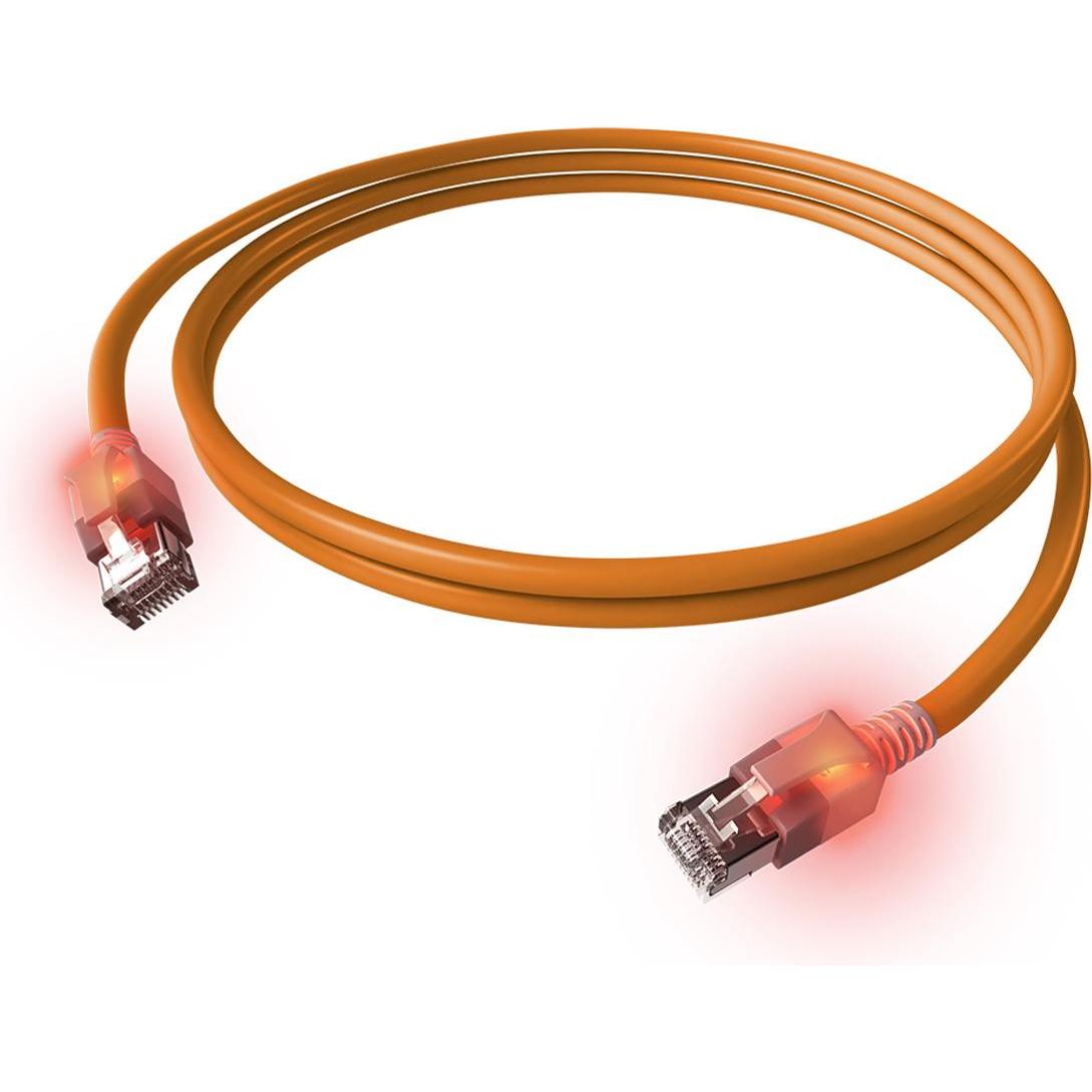 Thumbnail - Easylan S/FTP-PiMF-Patchkabel (PiMF, CAT6a, 0.50 m), Netzwerkkabel