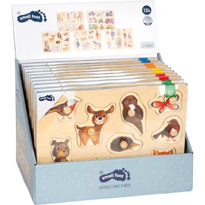 Legler OHG small foot Thekendisplay Setzpuzzles I