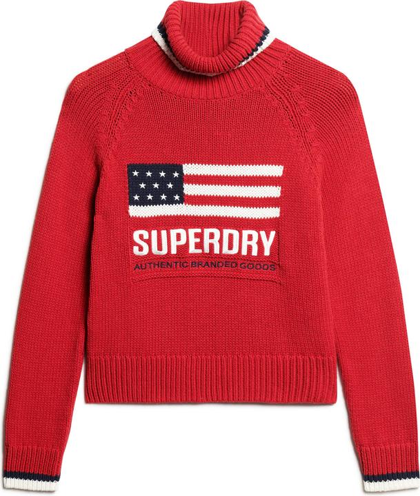 Produktbild Superdry Americana Strickpullover mit Rollkragen (10XL)