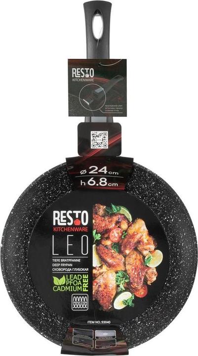 Produktbild Resto FRITTIERPFANNE D24 H6,8CM (24 cm, Bratpfanne, Aluminium)