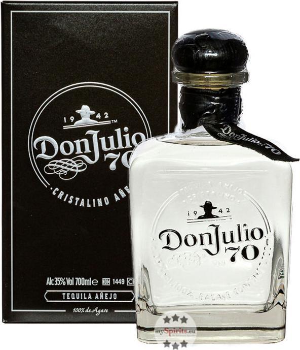 Image du produit Don Julio 70e anniversaire de Cristalino (1 x 70 cl)