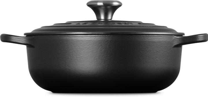 Produktbild Le Creuset Sauteuse Sig 24 cm Schwarz (Gusseisen, 24 x 14.70 cm)