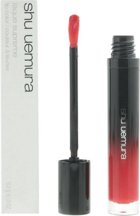 Shu Uemura Laque Supreme Lip Color 52g - OR01 Ruby Orange (Ruby Orange)