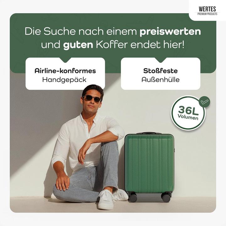 Image du produit Wertes Handgepäck Trolley (36 l)