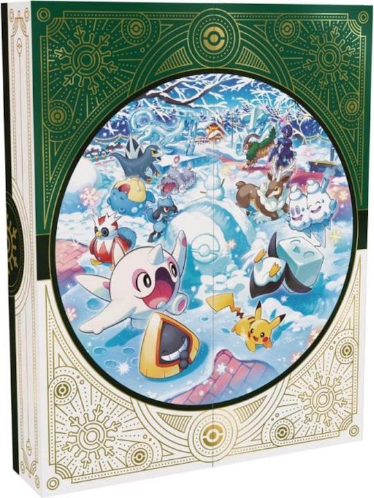 Actual product image Pokémon Festive calendar