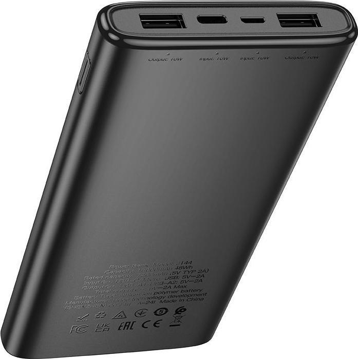 Actual product image Hoco Power bank J144 Hymn power bank(15000mAh) Black
