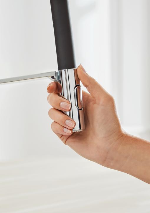 Image du produit Grohe Robinet de cuisine avec bec flexible Concetto chrome brillant 31491000