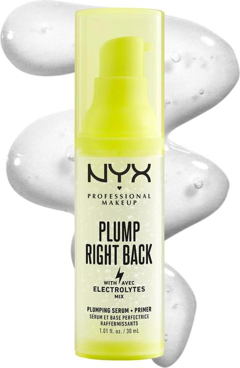 Actual product image NYX Professional Make-Up Plump Right Back Serum & Primer (01 plump right back)